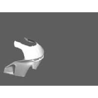 Partie supérieure poly sebimoto kawasaki zx6r 1995-1997