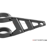 Support de phare stomp noir pour fourche de 32 à 59 mm - gauche