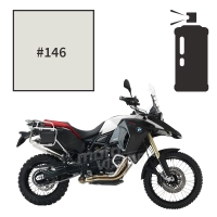 Peinture en spray bmw motorsport alpine white f 800 gs adventure 2015-2016