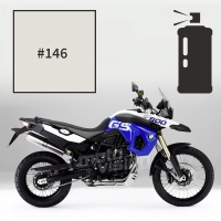 Peinture en spray bmw motorsport alpine white f 800 gs trophy 2012