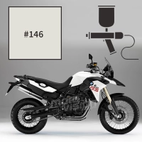Peinture bmw motorsport alpine white f 800 gs 2010-2011/2013-2015