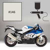 Peinture bmw motorsport alpine white s 1000 rr 2009-2016