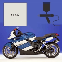 Peinture bmw motorsport alpine white k 1200 s 2005-2007