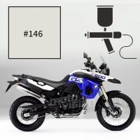 Peinture bmw motorsport alpine white f 800 gs trophy 2012