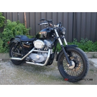 Phare avant avec cache feu "barre de prison" 5,75"