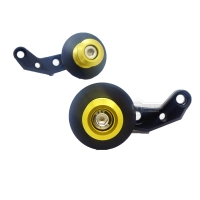 Support de fixation des diabolos sur le tendeur de chaine