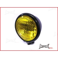 Phare avant vintage led 12v/35w chromé