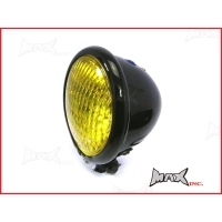 Phare avant vintage led 12v/35w chromé