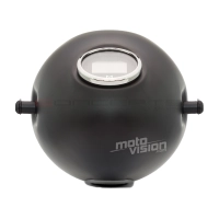 Phare avant noir avec compteur digital intégré