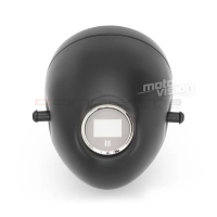 Phare avant avec grille noir avec compteur digital intégré