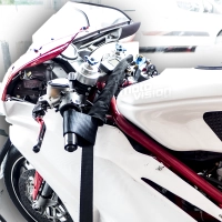 2 sangles d'arrimage avec tendeur à cliquet noires