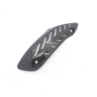 Pare chaleur supérieur vertical carbone ducati monster 1200 2014