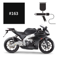 Peinture matt diablo black pour aprilia rs 4 125 2013-2018