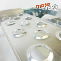 Rampe de chargement en aluminium - pliable en 3 parties