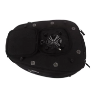 Sac pour casque avec ventilateur