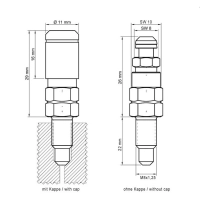 Soupape de purge arrière stahlbus pour