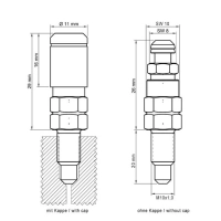 Soupape de purge arrière stahlbus pour