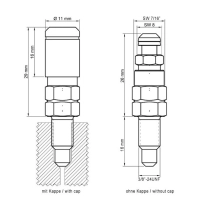 Soupape de purge arrière stahlbus pour