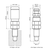 Soupape de purge arrière stahlbus pour