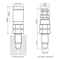 Soupape de purge arrière stahlbus pour
