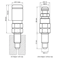 Soupape de purge arrière stahlbus pour
