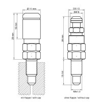 Soupape de purge arrière stahlbus pour