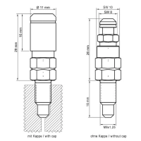 Soupape de purge arrière stahlbus pour