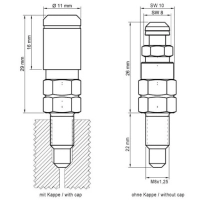 Soupape de purge arrière stahlbus pour
