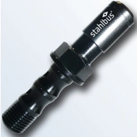 Vis creuse double stahlbus m10x1,0x19  avec soupape de purge en aluminium