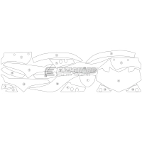 Film de protection anti-gravion eazi-guard® pour yamaha  yzf-r1 m  2015-2017