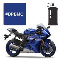 Peinture tricouche en spray yamaha deep purplish blue metallic cocktail r6 1999-2012 2017-2018