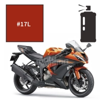 Peinture tricouche en spray kawasaki candy burnt orange zx6r 2009 & 2014