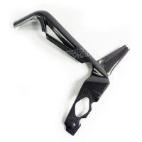 Protection de cadre carbone/kevlar pour triumph daytona 675 2006-2012