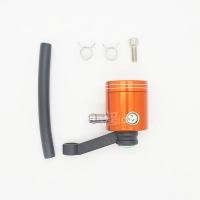 Réservoir arrière de liquide de frein couleur orange