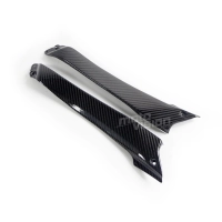 Ecopes latérales carbone vernis pour kawasaki h2