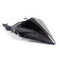 Coque arrière carbone vernis pour kawasaki h2