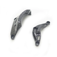 Caches moteurs carbone vernis pour yamaha  yzf-r6 2017-2019