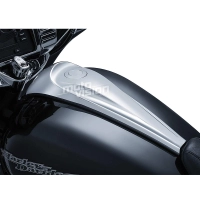Bouchon de réservoir chromé pour harley davidson touring electra glide heritage softail