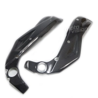 Protection de cadre carbone/kevlar pour aprilia mille 2004-2008