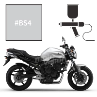 Peinture yamaha silver strom bluish silver 4 yamaha fz6 s2 2004-2008