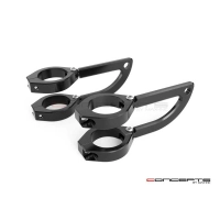 Support de phare rogue noir pour fourche de 32 à 59 mm