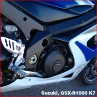 Lot de protections moteur gb racing suzuki gsxr1000 2005-2008