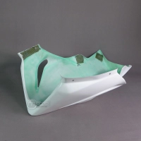 Carenage avant poly racing piste kawasaki zx6 2013-2015