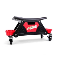 Tabouret de travail mobile avec plateau de rangement