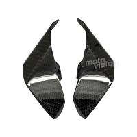 Caches sur supports de plaque carbone yamaha mt-10 / fz-10 2016