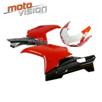 Kit de carénage en abs peint pour ducati 848 1098 1198