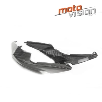 Ecopes de coque arrière carbone vernis kawasaki ninja 650 17/19