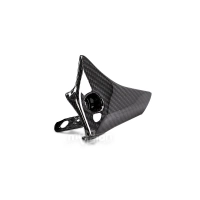 Guide chaine carbone vernis pour kawasaki h2