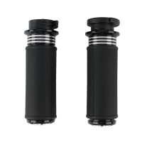 Paire de poignées 1" pour honda suzuki yamaha kawasaki ducati harley sportster cruiser