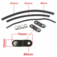 Kit réhausse réservoir 2" + durites et colliers fournis